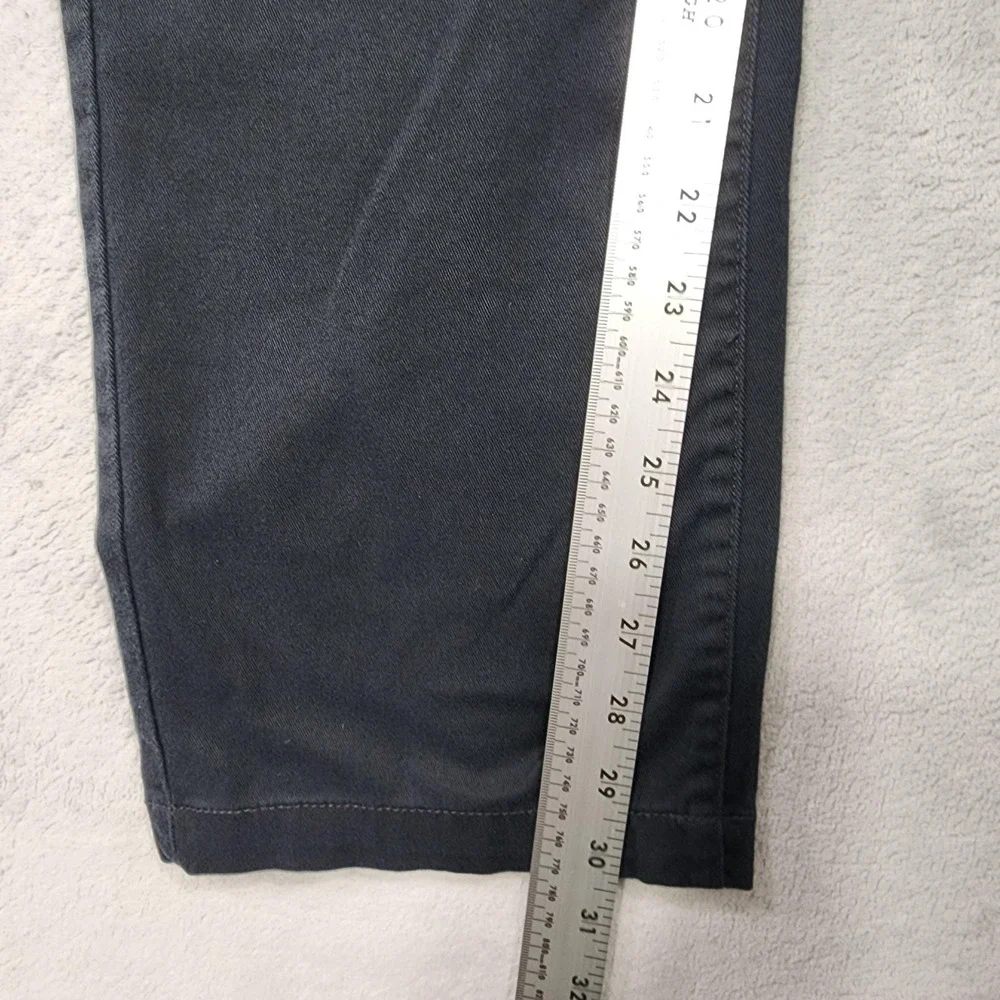 Volcom Pants Mens 34 Black Frickin Modern Stretch Chino Casual Skate Preppy